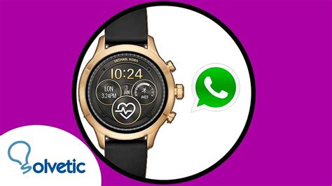 How TO INSTALL WhatsApp on Michael Kors Smartwatch